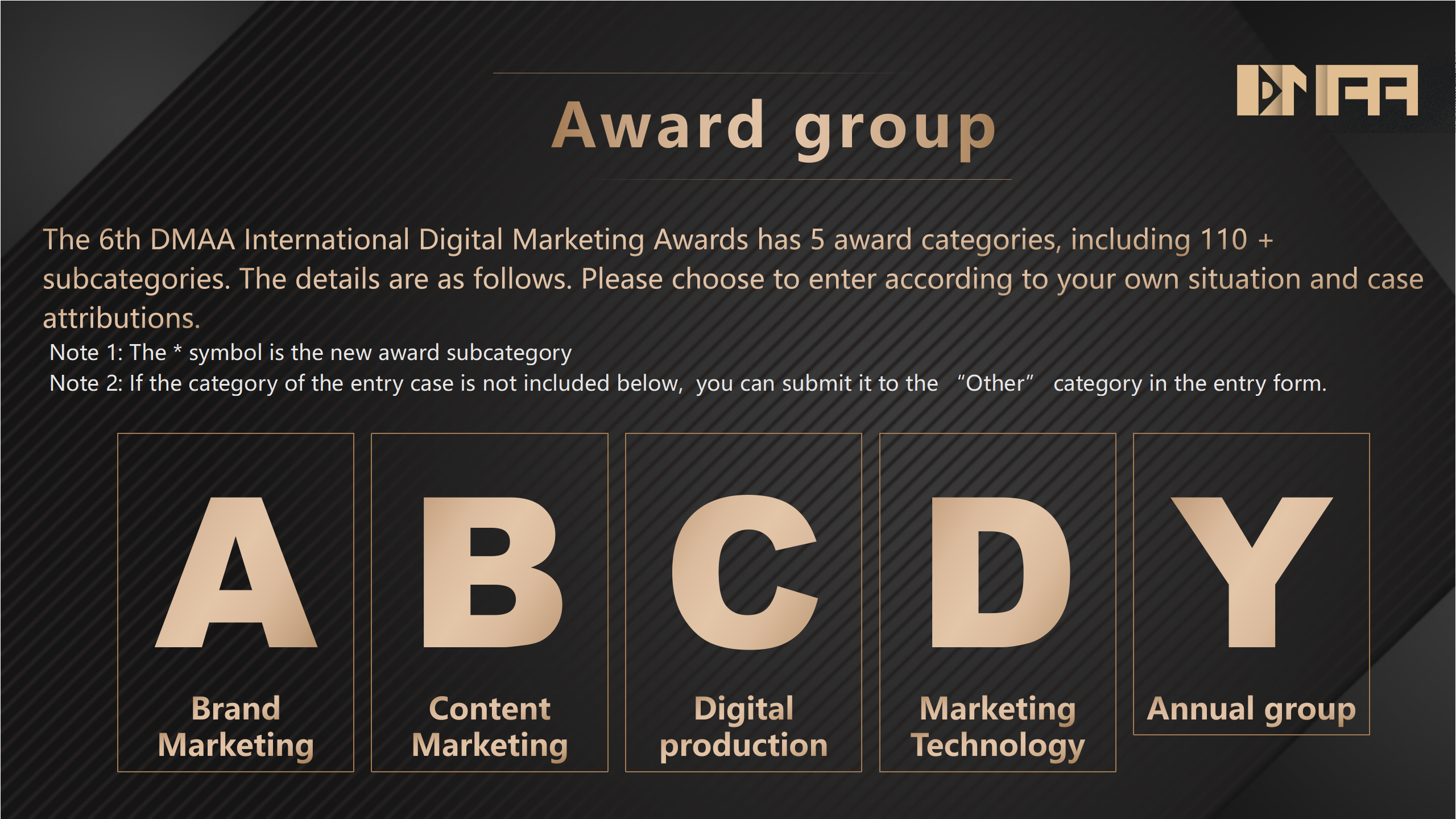 6th DMAA International Digital Marketing Awards